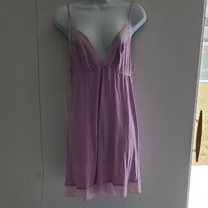 Victoria's Secret Pink Chemise with Elegant Silhouette